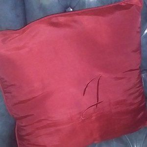 J Accent Pillow